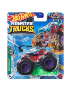 Hot Wheels Monster Trucks Escorpión Azul 1:64 Mattel 2024