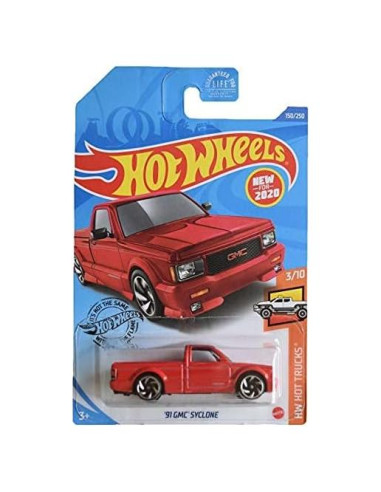Hot Wheels Camioneta GMC Syclone 1991 Escala 1:64