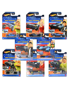 Hot Wheels Rápidos y Furiosos Paquete 10 Autos Juguete 1:64