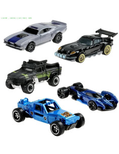 Hot Wheels Rápidos y Furiosos Paquete 10 Autos Juguete 1:64 2