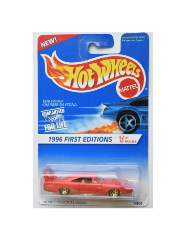 Hot Wheels 1996 Edición Especial Dodge Charger Daytona Rojo