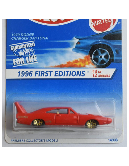 Hot Wheels 1996 Edición Especial Dodge Charger Daytona Rojo