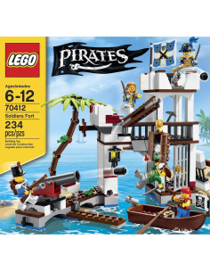 LEGO Fuerte de Soldados Piratas 70412 - 5 Minifiguras y Accesorios 2