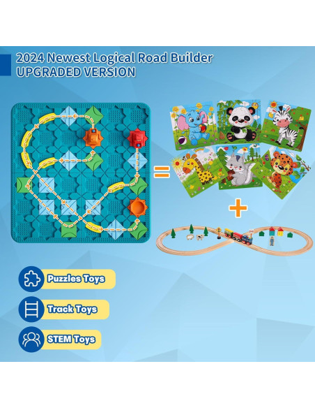 Juego de Mesa Educativo STEM Azul - STEM MATCH 200 Desafíos