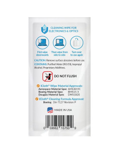 Toallitas de limpieza iCloth para pantallas - 100 unidades 2