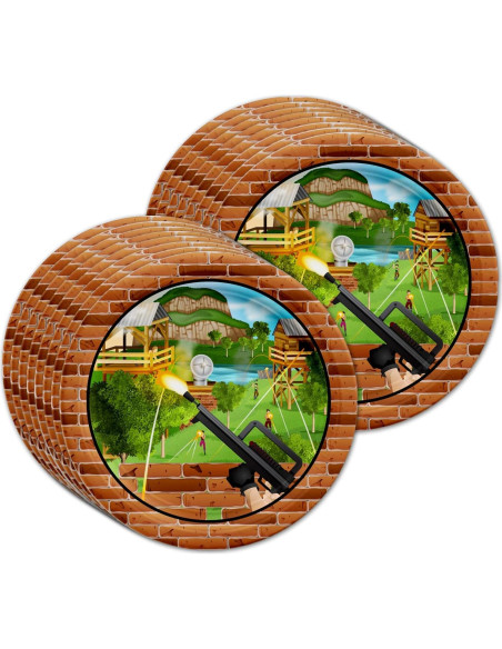 Juego de Vajilla Desechable Cumpleaños Galore para 16 - Fortnite Juego de Vajilla Desechable Cumpleaños Galore para 16 - Fortnite