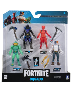 Paquete de 4 Figuras Fortnite Jazwares - Micro Legendarias 2