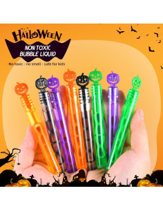 Paquete de 60 Varitas de Burbujas Halloween YBSOP 10.9 cm 2