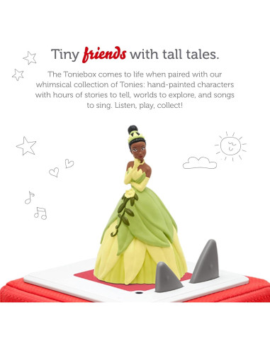 Figurita Audio Tonies Tiana Disney 31 min 4 canciones
