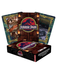 Baraja de Cartas Jurassic Park AQUARIUS - 54 Cartas Temáticas