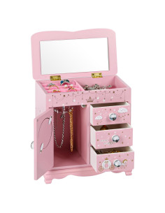 Caja de Joyería Rosa Castillo JIUYUADEZ para Niñas