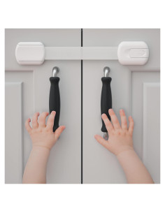 Cerraduras de Seguridad para Gabinetes 4our Kiddies - 2 Paquete