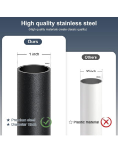 Barra de Seguridad Ajustable DIIG para Puerta Corredera 45-128 cm 2