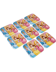Platos de Papel Princesa Disney Amscan 23 cm - Paquete de 8 2