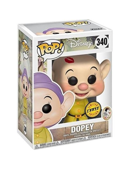 Figura de Vinilo Pop! Funko Dopey Blancanieves Edición Limitada