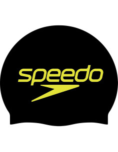 Gorro de Natación de Silicona Speedo Unisex Negro 2