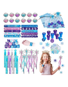 Vanblue 122 Piezas Decoraciones Fiesta Congelada Niñas
