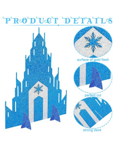 Centro de Mesa Castillo Congelado 5 Piezas C L Cooper Life 2