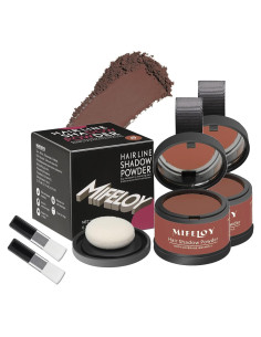 Paquete de 2 Polvos de Sombra para Raíces Mifeloy Castaño