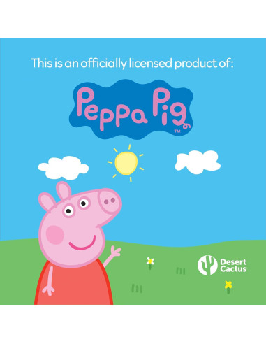 Calcomanías Peppa Pig - 19 Calcomanías Vinilo Premium 21.6x27.9cm
