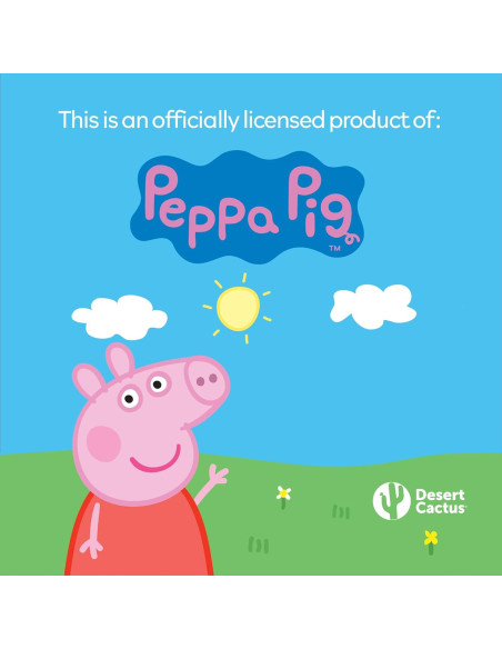 Calcomanías Peppa Pig - 19 Calcomanías Vinilo Premium 21.6x27.9cm
