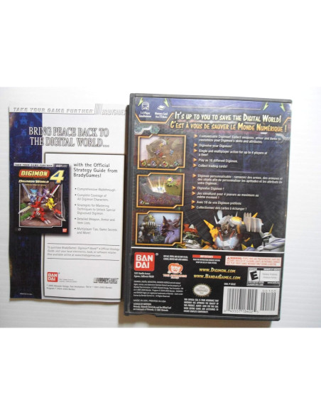 Digimon World 4 DVD-ROM Bandai RPG Acción Multijugador Digimon World 4 DVD-ROM Bandai RPG Acción Multijugador