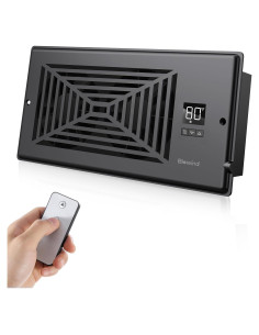 Ventilador Aumentador de Registro Biowind AirBoost T4 4x10" Negro