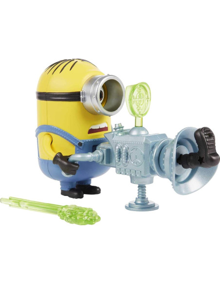 Figura de Acción Minions Stuart Hablante con Caño de Pedos