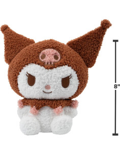 Peluche Kuromi 20 cm - Licencia Oficial Sanrio - Suave y Tierno 2