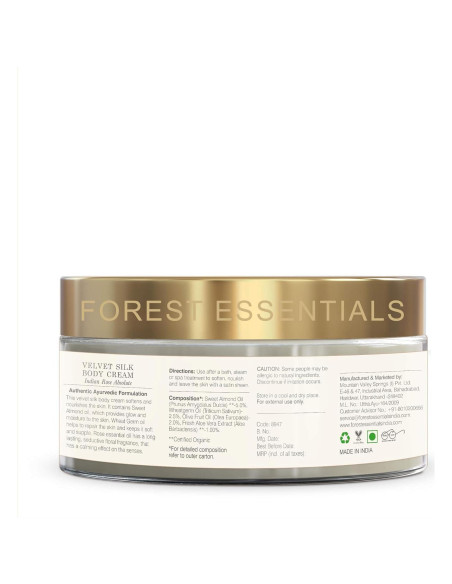 Crema Corporal de Seda Absoluta Forest Essentials 200g