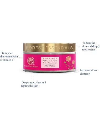 Crema Corporal de Seda Absoluta Forest Essentials 200g
