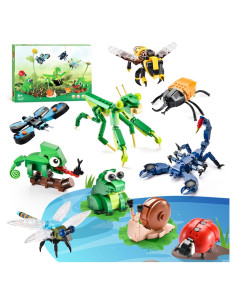 Set de Construcción de Insectos y Reptiles 946PCS Shantou