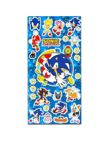 Libro para Colorear Sonic the Hedgehog - 2 Libros y Stickers