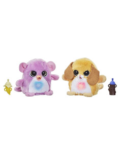 FurReal Fuzzalots Cachorro y Mono Interactivo 360g 4+