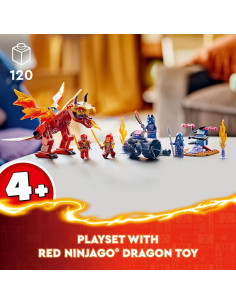 LEGO NINJAGO Batalla del Dragón Fuente de Kai 71815 - Juguete Ninja 2