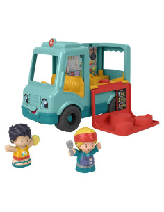 Camión de Comida Musical Fisher-Price con 2 Figuras 1+ Años