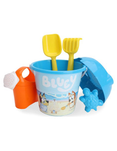 Juego de cubo y pala Toyland Bluey 6 piezas para playa