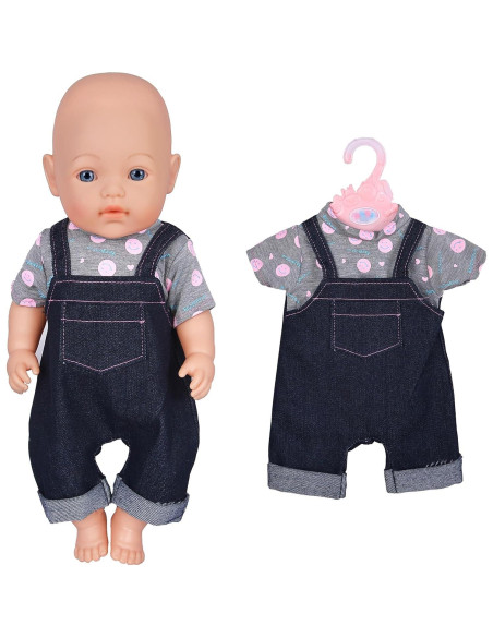 Conjuntos de Ropa para Muñecas Ebuddy 43 cm - 6 Piezas
