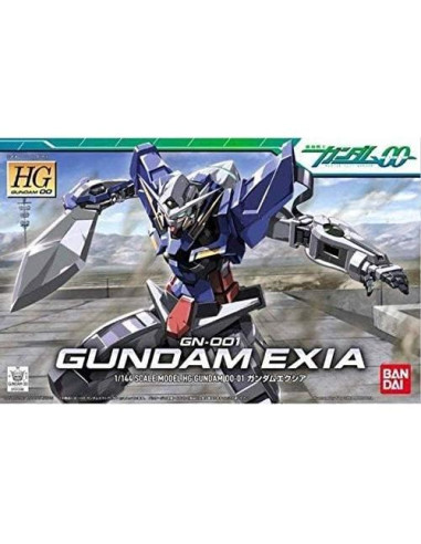 Figura de acción Gundam EXIA HG Bandai 53x39x62 cm