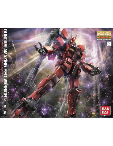 BANDAI Gundam Guerrero Rojo Asombroso 1/100 MG Figura de Acción