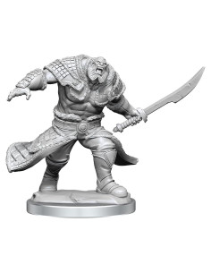 Miniaturas sin pintar WizKids - Zurgo Helmsmasher y Krumar