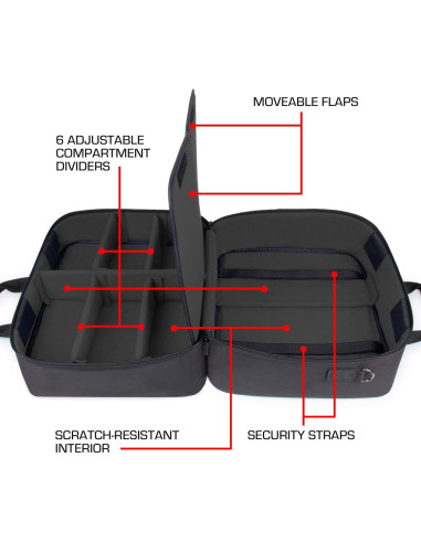 Bolsa de Almacenamiento MTG USA Gear Grande Negra - Resistente