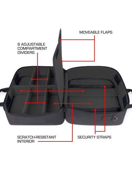 Bolsa de Almacenamiento MTG USA Gear Grande Negra - Resistente