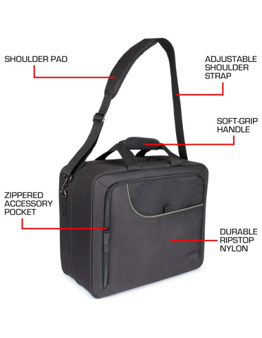 Bolsa de Almacenamiento MTG USA Gear Grande Negra - Resistente