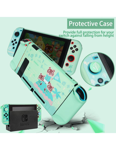 Funda Protectora TIKOdirect para Nintendo Switch - 9 en 1 con Accesorios