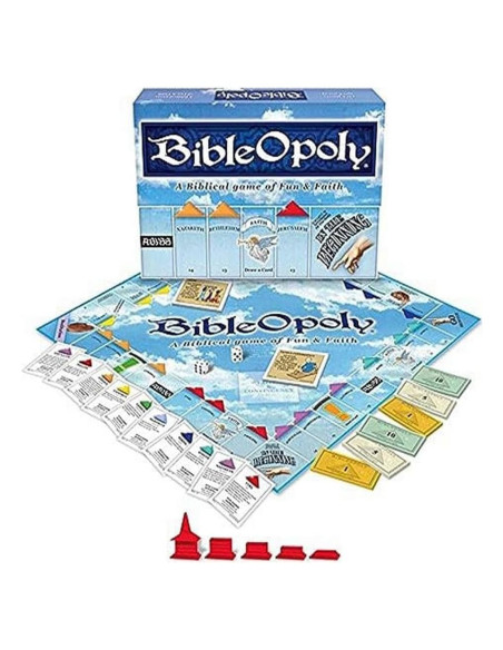 Juego de Mesa Bibliaopoly Tarde para el Cielo - 2 a 6 Jugadores Juego de Mesa Bibliaopoly Tarde para el Cielo - 2 a 6 Jugadores
