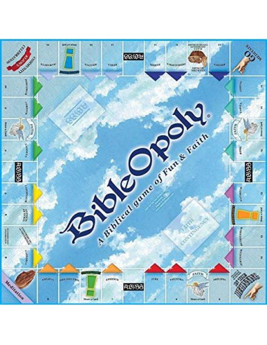 Juego de Mesa Bibliaopoly Tarde para el Cielo - 2 a 6 Jugadores