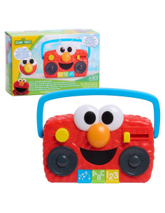 Boombox Portátil Elmo Just Play 34.3x15.2x38.1cm Juguete Interactivo