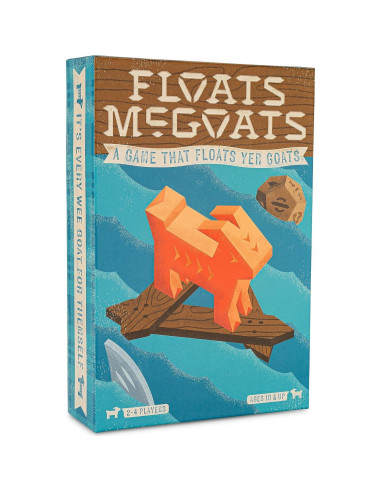 Juego de Mesa Floats McGoats + Juego de Cartas Verses