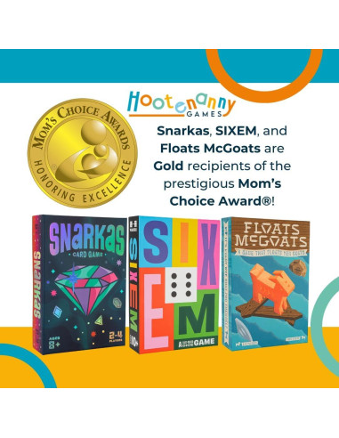 Juego de Mesa Floats McGoats + Juego de Cartas Verses